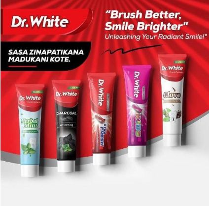 Dr White Toothpaste